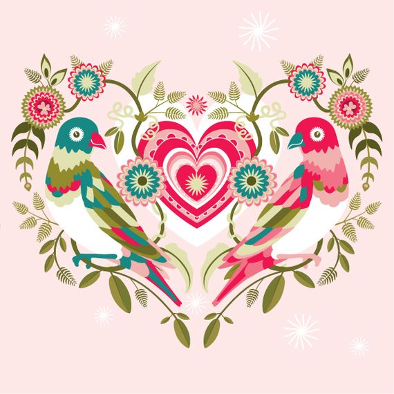 valentines day vector illustration 1 30+ Lovely Valentines Day Vector Designs