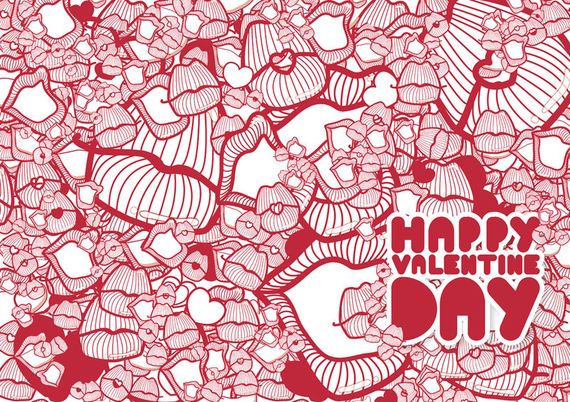 valentines day vector illustration 13 30+ Lovely Valentines Day Vector Designs