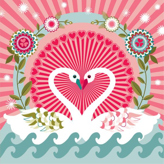 valentines day vector illustration 6 30+ Lovely Valentines Day Vector Designs