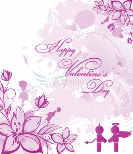 Vectorious valentines day vector illustration 26 30+ Lovely Valentines Day Vector Designs